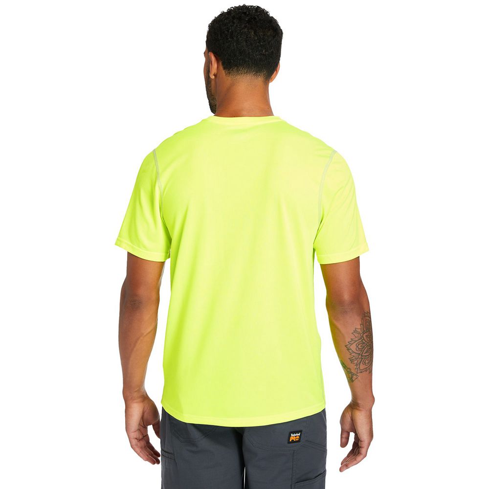 Tricouri Timberland Barbati Verzi - Pro® Wicking Good Sport Short Sleeve - Romania - CDVUPY149